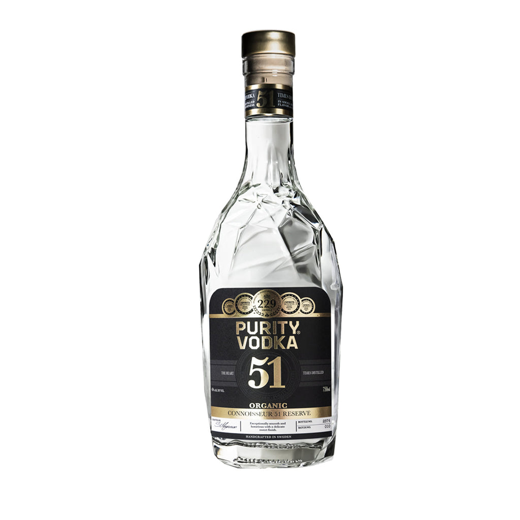 Purity Organic Vodka Connoisseur 51 Reserve Vodka Purity Vodka 